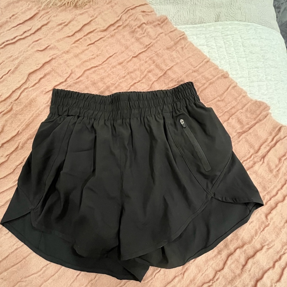 Black Women's Athletic Shorts